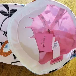 NWT - Kate Spade Floral Light Pink Background Baseball Cap kate spade | Accessories | Nwt Kate Spade Floral Light Pink  main image 2